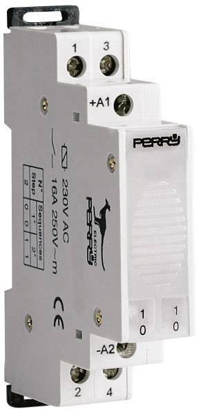 Télérupteur pour profilé Wallair Stromstoßschalter 2 NO (T) 230 V/AC 16 A 1 pc(s)
