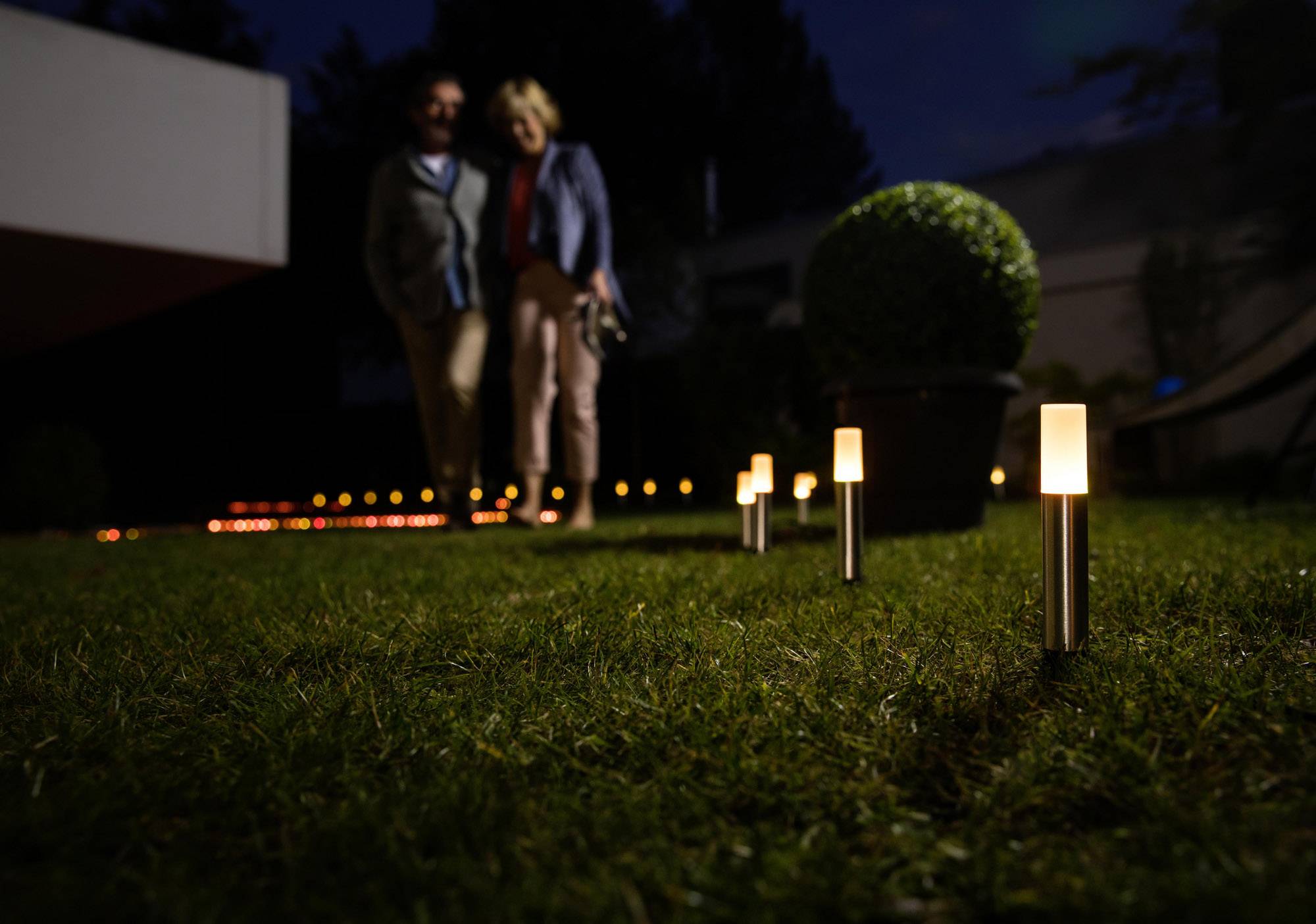 LEDVANCE Smart+ Spot de jardin LED (extension) LED intégrée 4 W RVBB