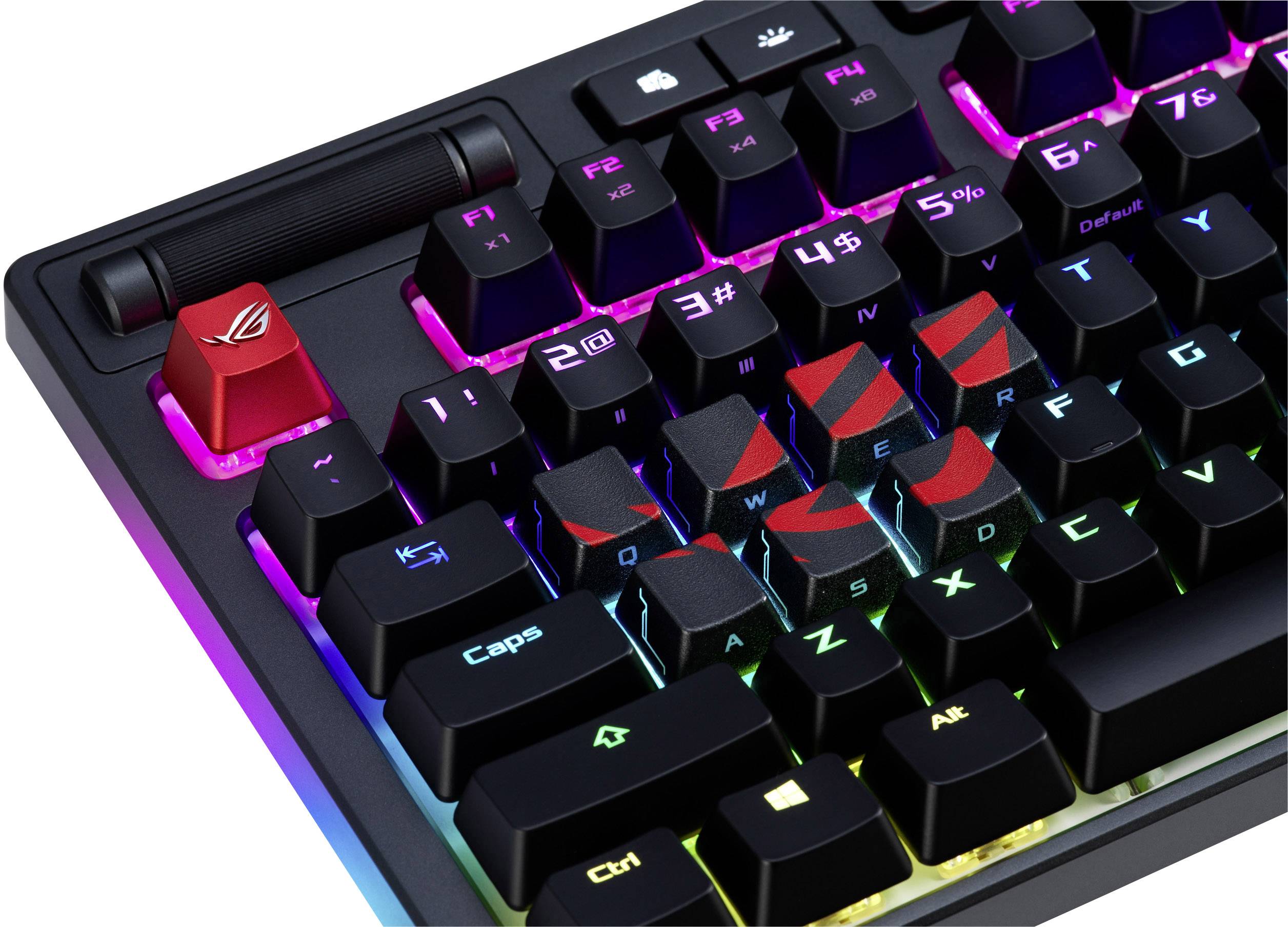Asus ROG Keycap Set Touches de rechange noir, rouge