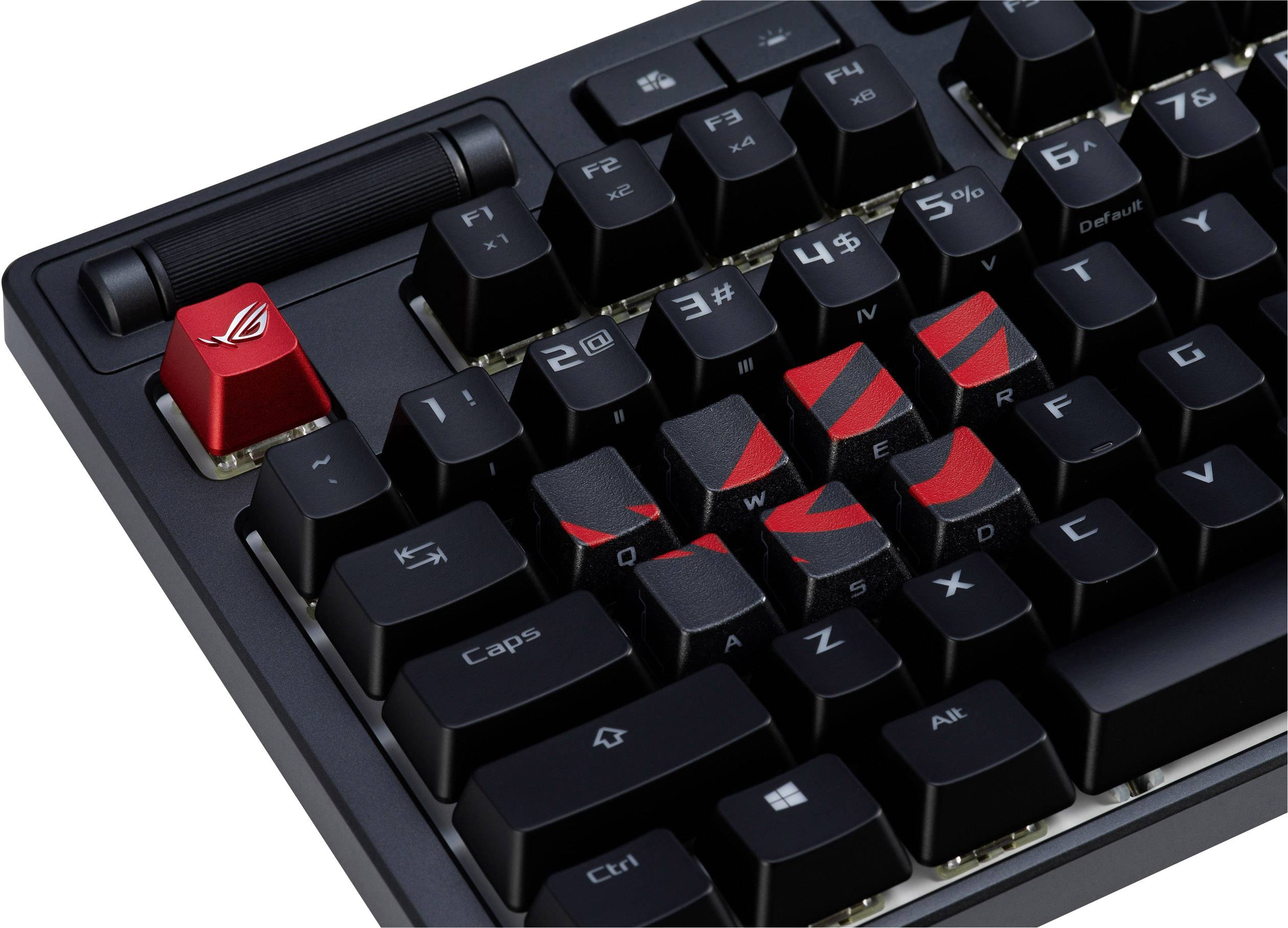 Asus ROG Keycap Set Touches de rechange noir, rouge