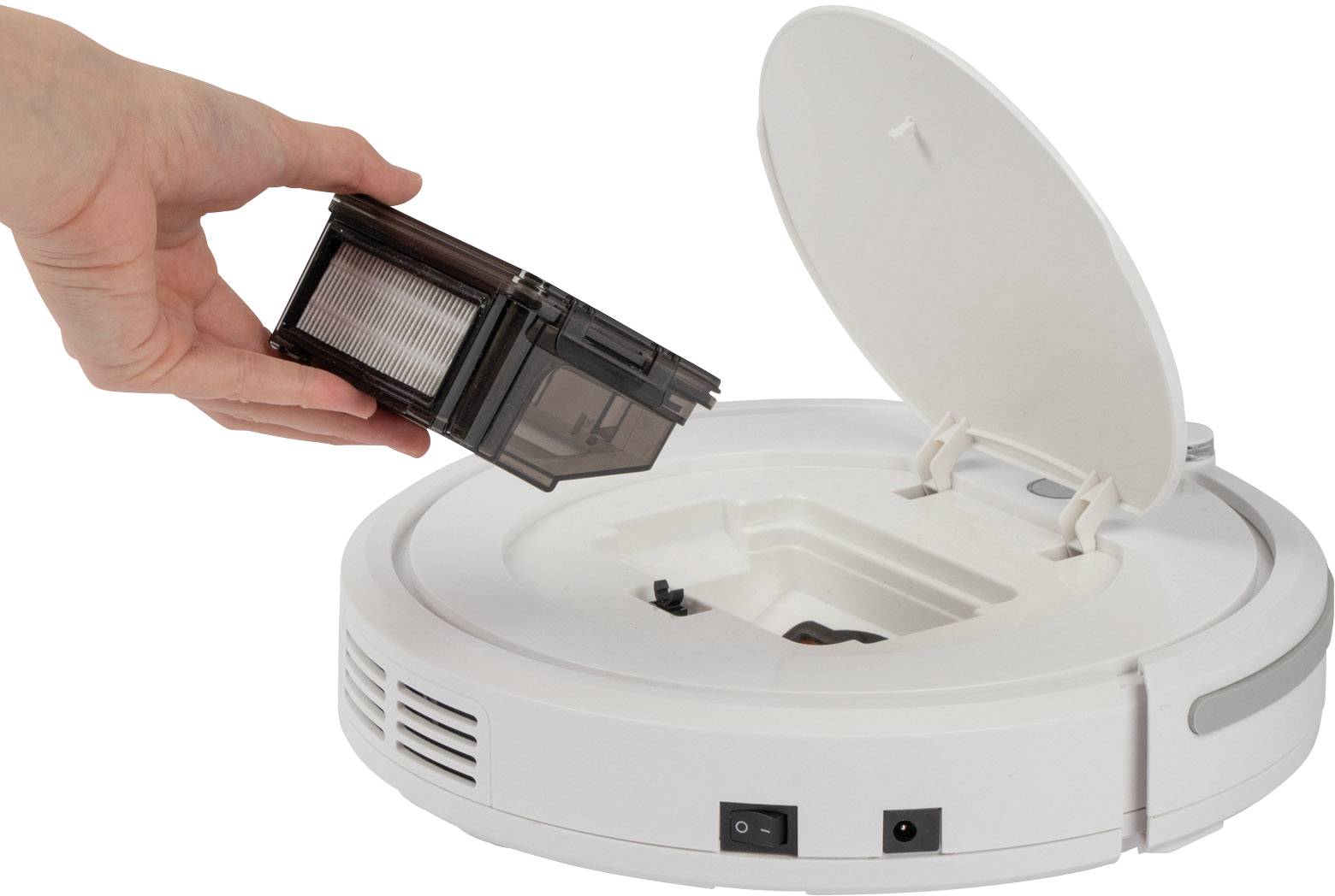 Profi-Care PC-BSR 3042 Aspirateur robot blanc commandable à distance