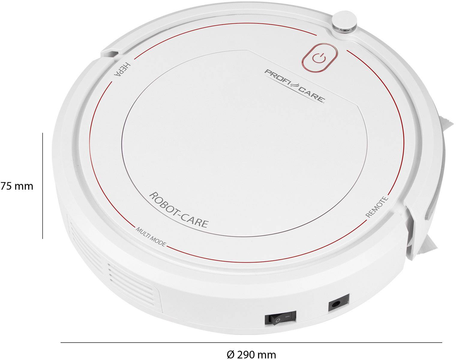 Profi-Care PC-BSR 3042 Aspirateur robot blanc commandable à distance