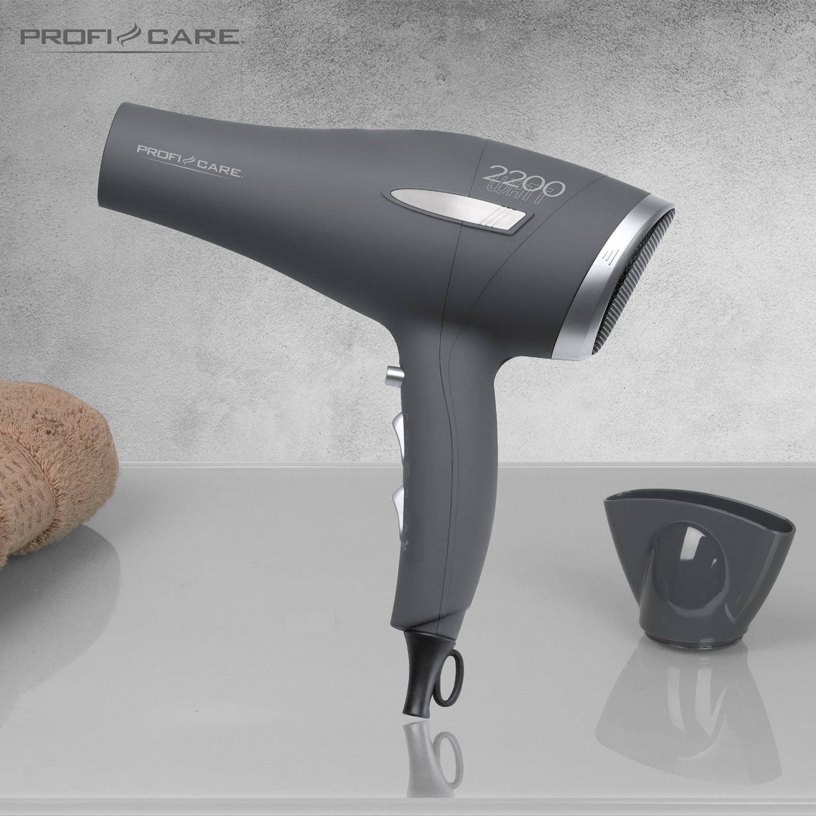 Profi-Care PC-HT 3045 anth Sèche-cheveux anthracite