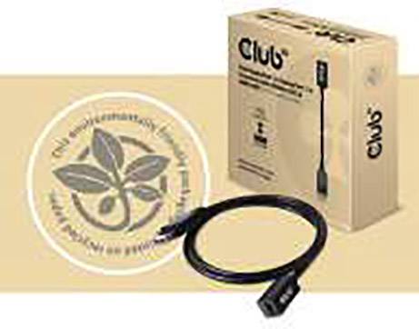 Câble adaptateur club3D DisplayPort / Mini-Display Fiche mâle DisplayPort, Prise femelle Mini DisplayPort 1.00 m noir CAC-112