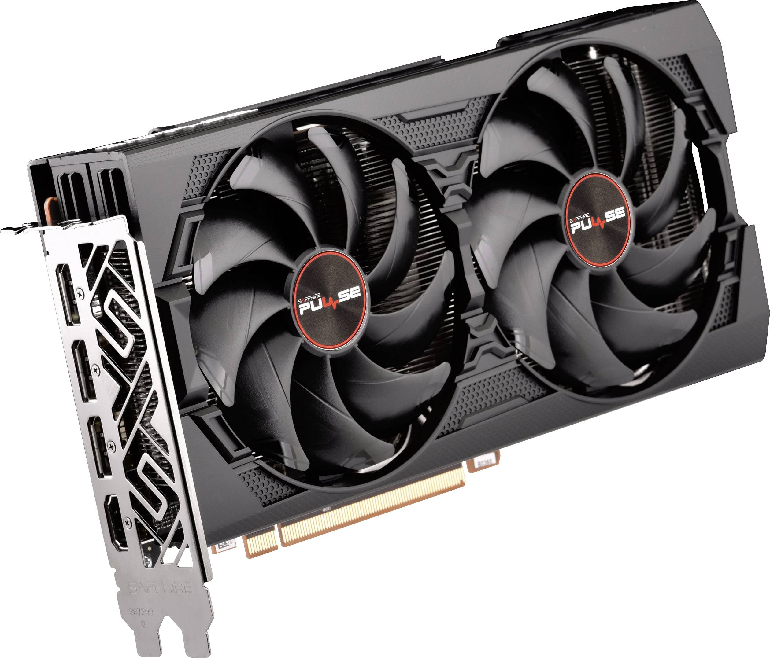 Sapphire Grafikkarte AMD Radeon RX 5500 XT Pulse 8 GB GDDR6-RAM PCIe x16 HDMI®, DisplayPort