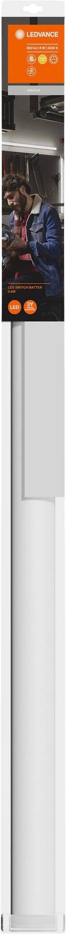 LEDVANCE LED Switch Batten L Éclairage LED pour meuble LED LED intégrée 8 W blanc chaud