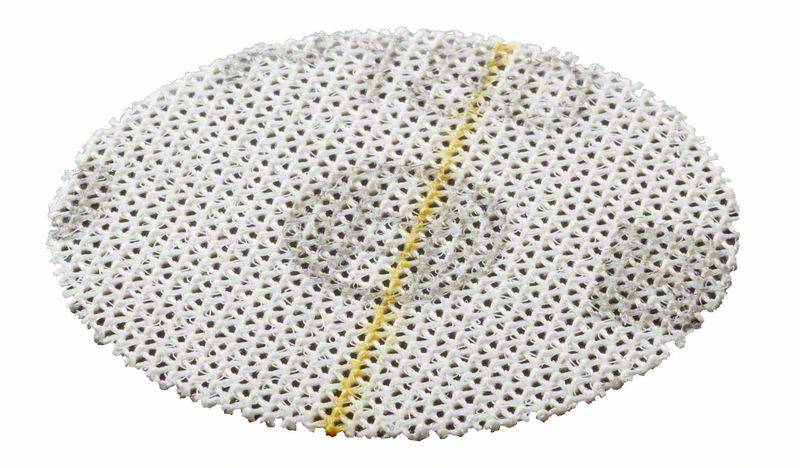Un implant de réseau circulaire avec une couture centrale est présenté, souvent utilisé pour des applications médicales telles que les réparations de hernies.