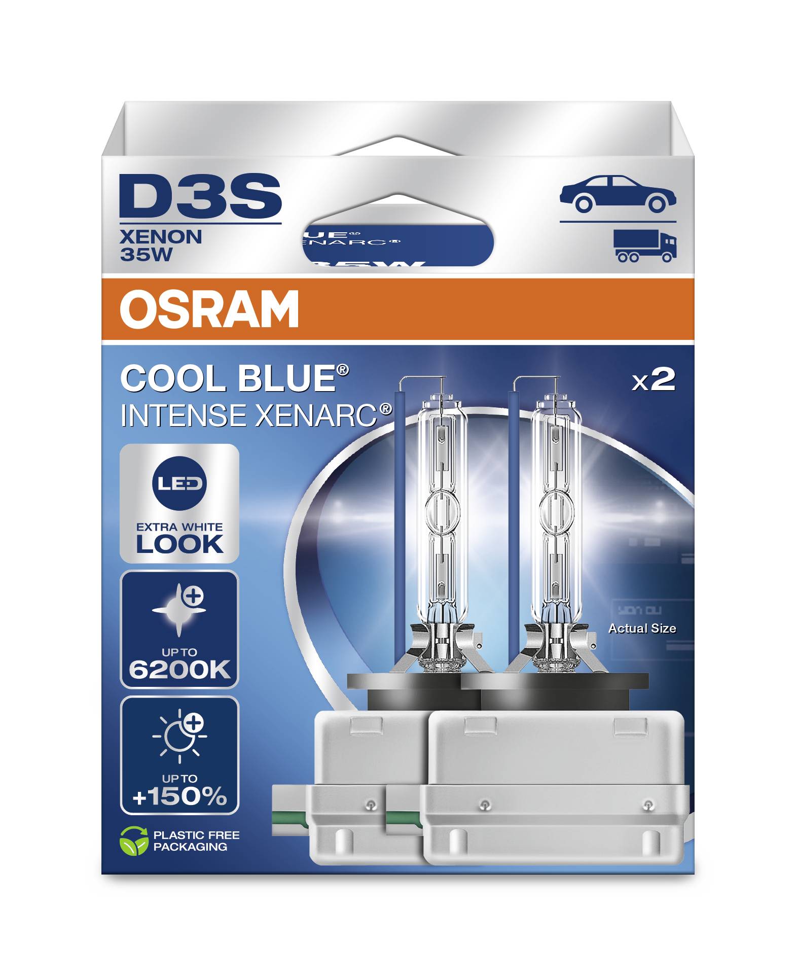 Osram Automotive 4062172397674 Ampoule xénon Xenarc Cool Blue D3S 35 W 42 V