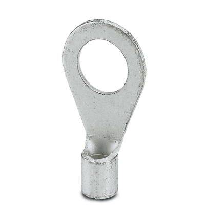 Phoenix Contact 3240086 Cosse à oeillet Section max.=6 mm² Ø du trou=8.4 mm non isolé argent 50 pc(s)