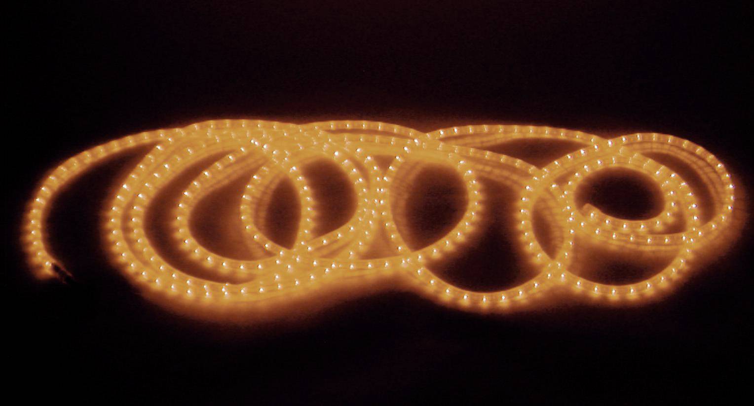 Eurolite Flexible lumineux 9 m orange