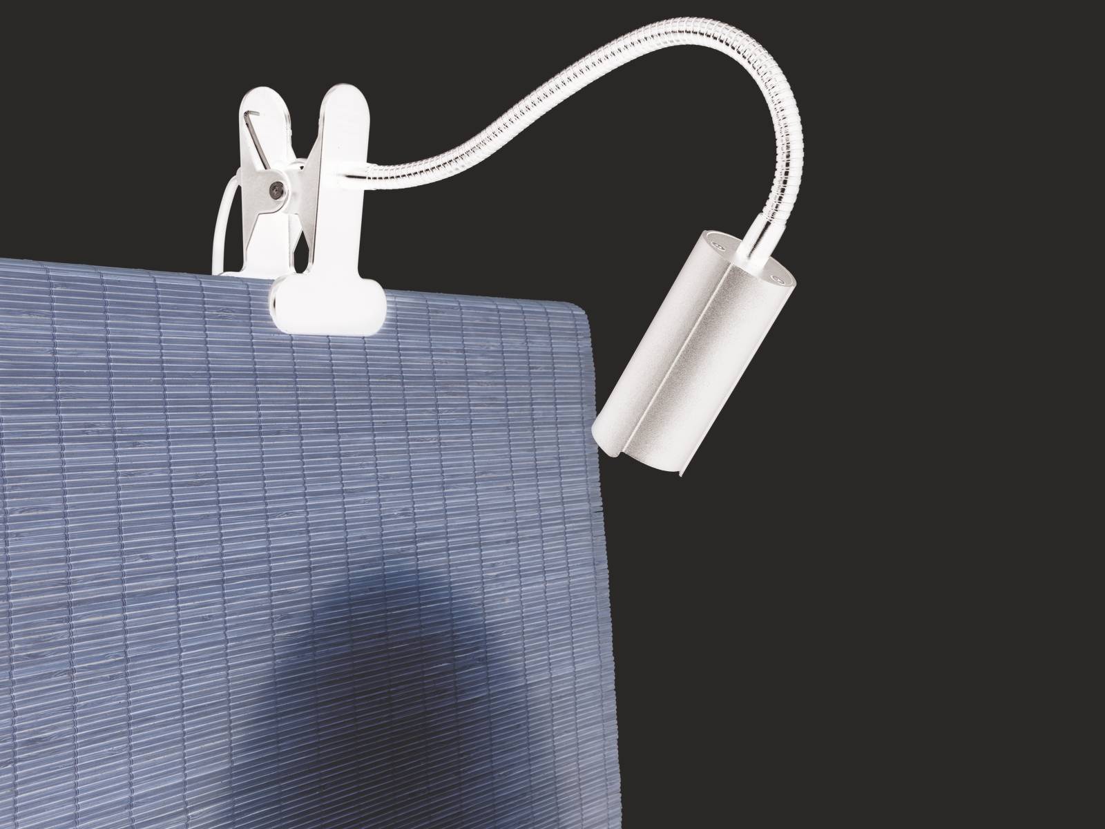 Lampe LED à pince Eurolite KKL-7 41600552 7 W noir