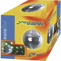 Boule à facettes Eurolite 5010030A 20 cm 1 pc(s) Boule à facettes Eurolite 5010030A 20 cm 1 pc(s)