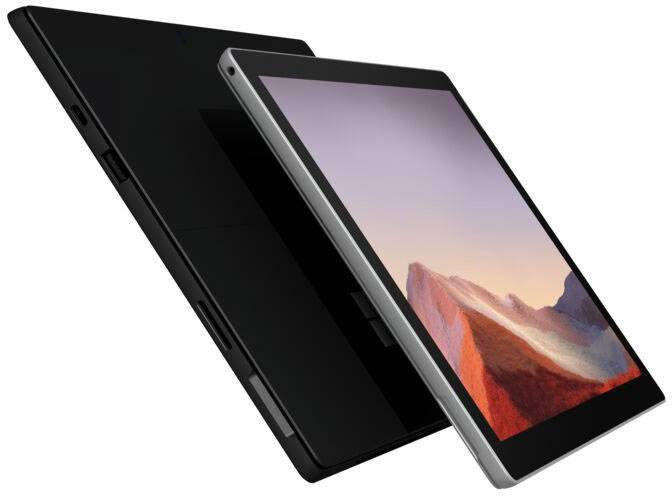 MicrosoftSurface Pro 7;WiFinoir;Tablette Windows31.2 cm12.3 pouces() 1.1 GHzIntel® Core™ i5;Windows® 10 Home2736 x 1824 pixels