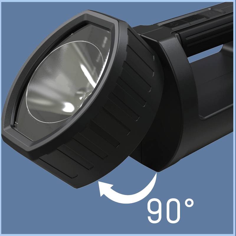 Lampe torche sans fil Ansmann 1600-0223 noir N/A 990 g