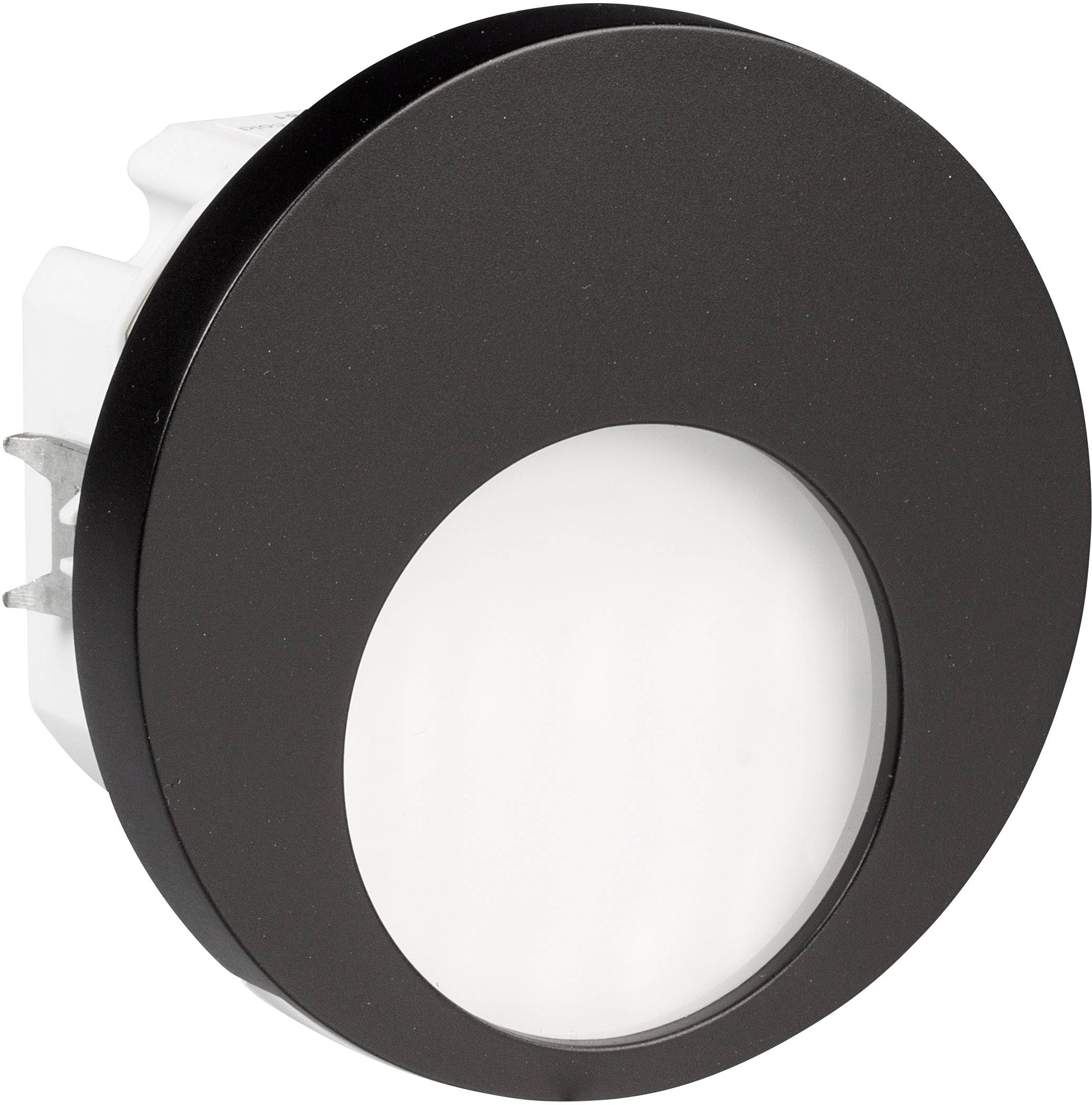 Zamel Muna 02-221-62 Applique à LED encastrable 0.42 W blanc chaud noir