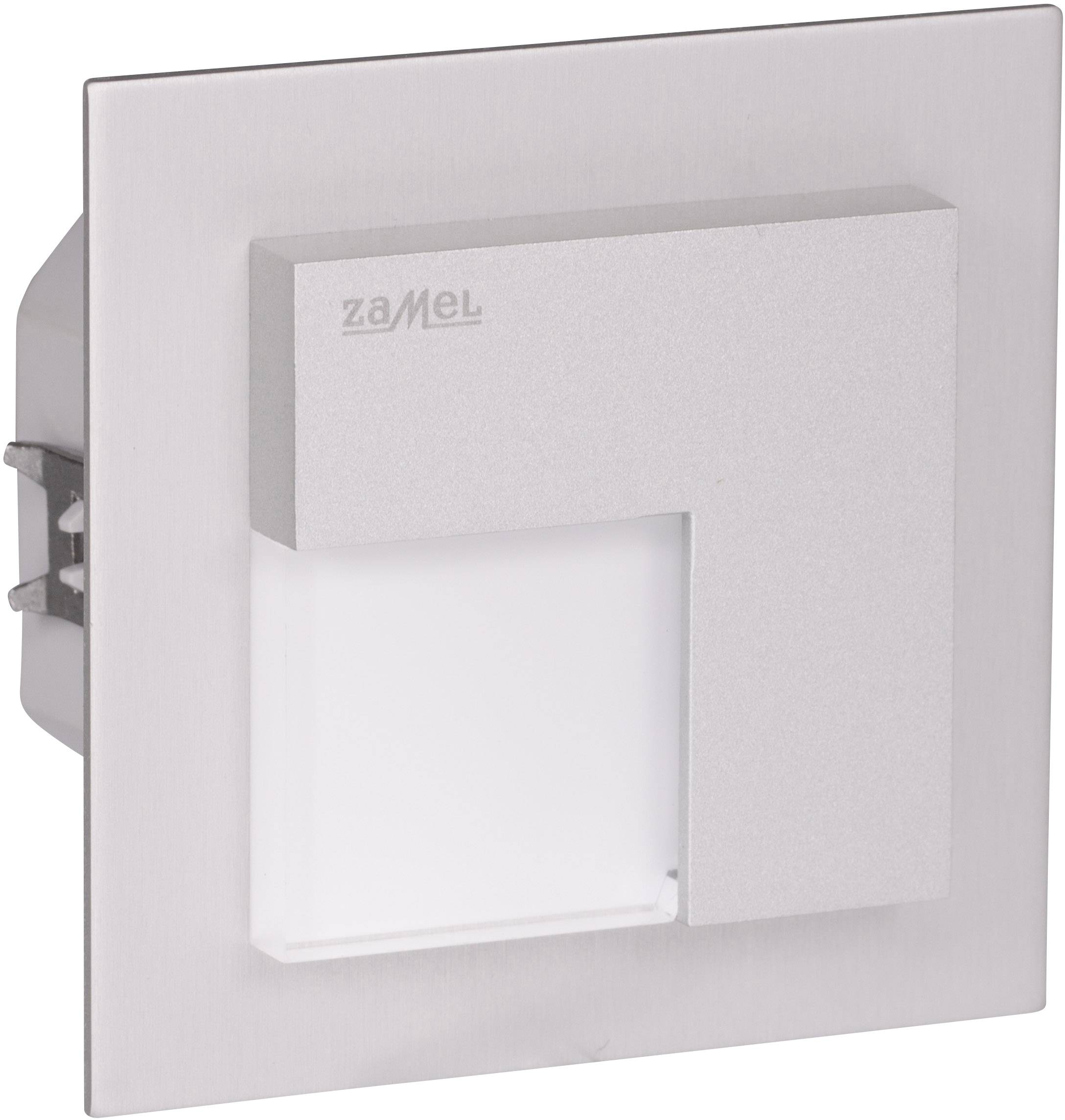 Zamel Timo 07-221-12 Applique à LED encastrable 0.42 W blanc chaud aluminium
