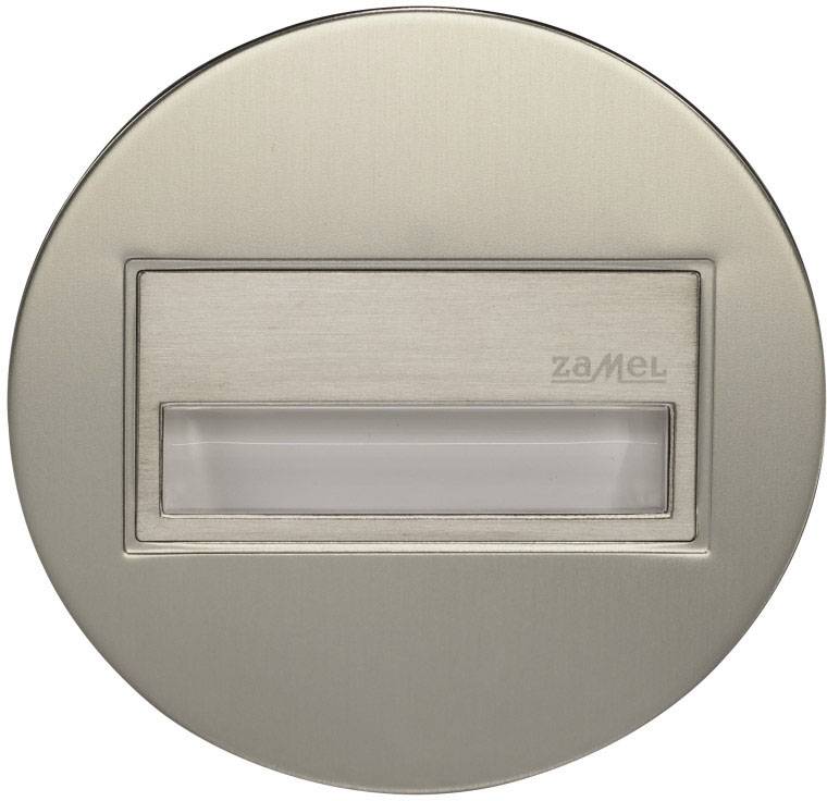 Zamel Sona 13-211-22 Applique à LED encastrable 0.42 W blanc chaud acier