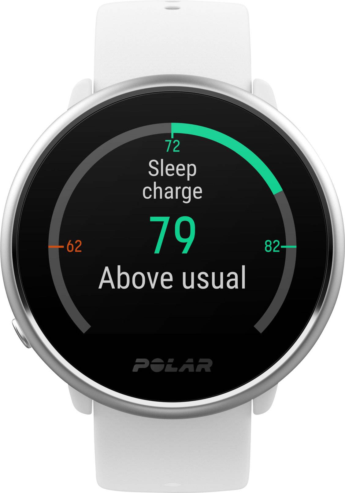 Polar Ignite Pulsuhr mit integriertem Sensor S/M Weiß