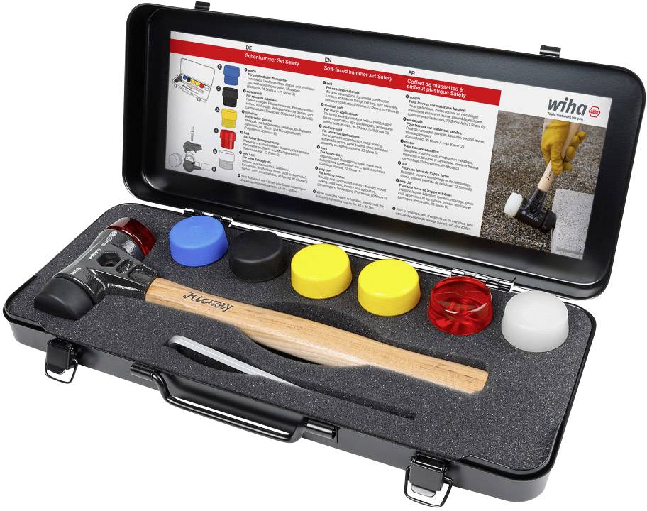 Wiha 44008 Marteau à métal mi-dur, mi-souple, très dur 2371 280 mm 1 pc(s)