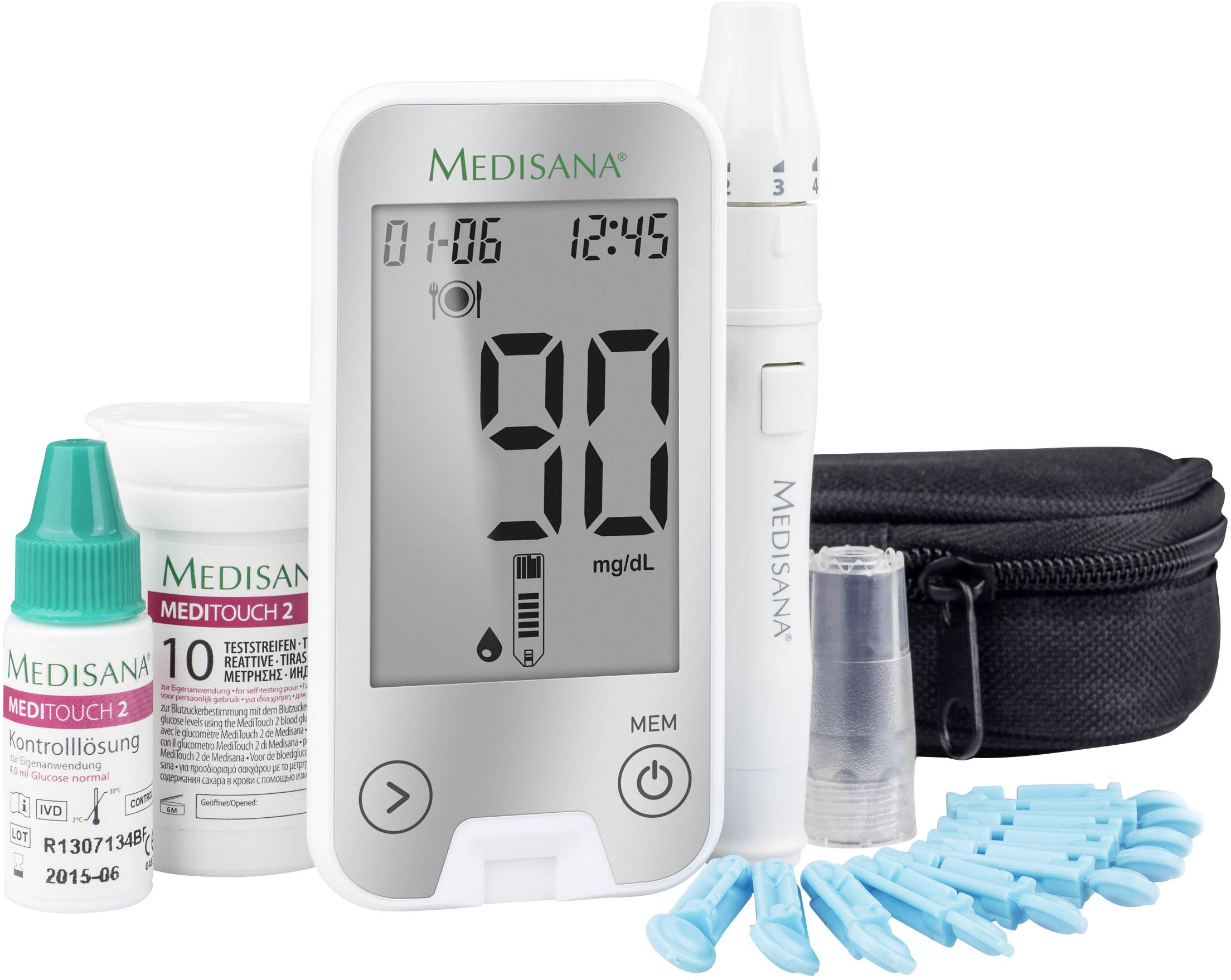 Medisana MediTouch 2 DUAL connect Lecteur de glycémie
