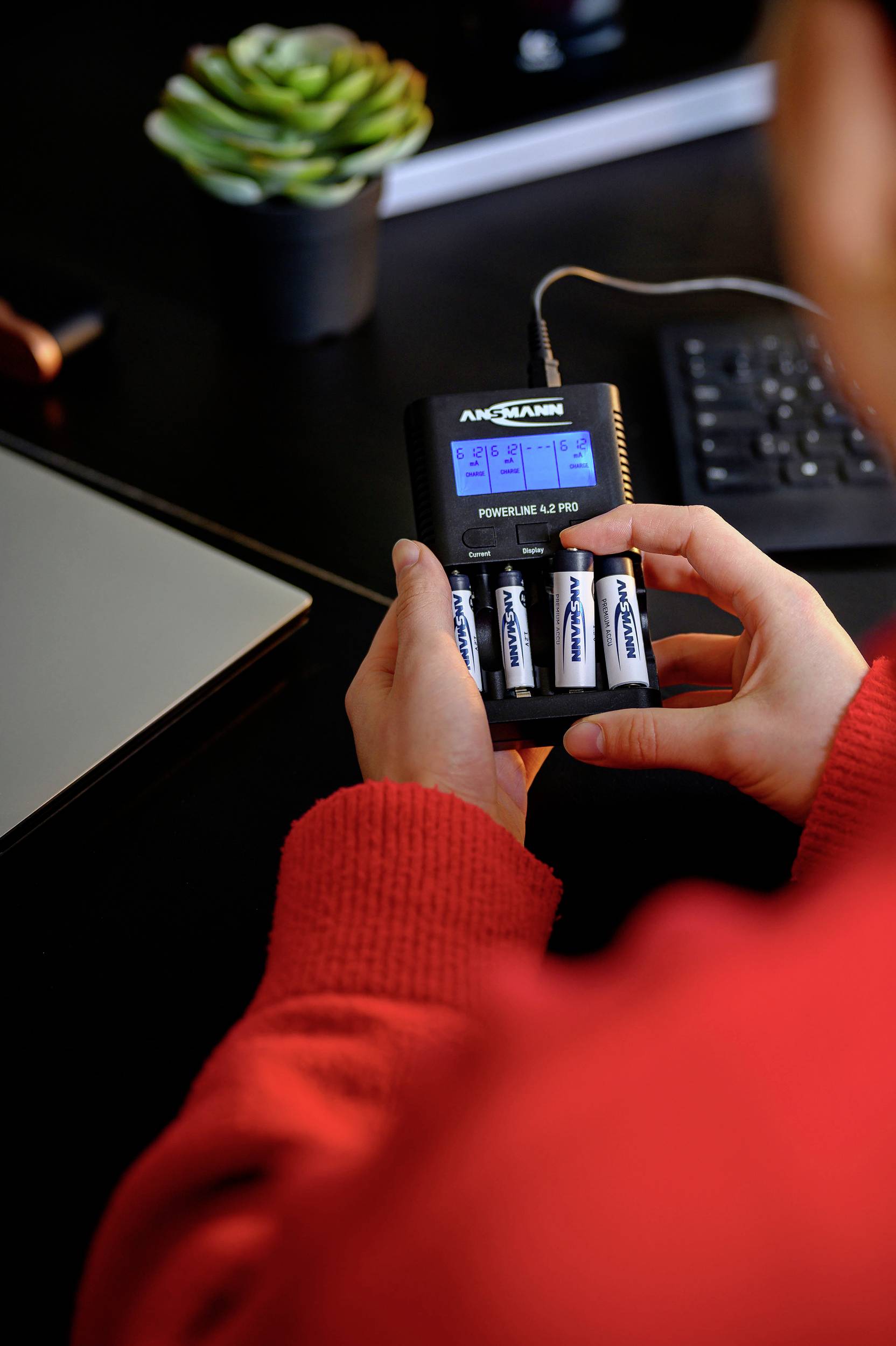 Chargeur de piles rondes NiMH Ansmann Powerline 4.2 Pro