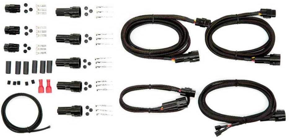 HEX ezCAN Jeu de rallonges adapté pour (marque automobile): BMW, Harley Davidson, KTM 1450 mm x 10 mm x 10 mm