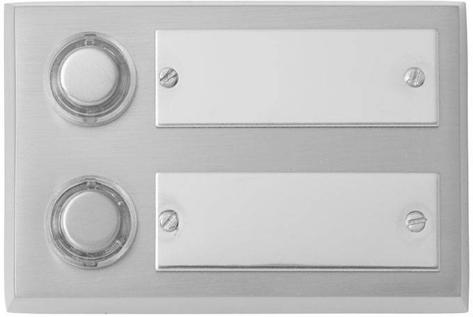 Heidemann 70722 Bouton de sonnette x2 24 V/1 A