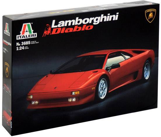 Italeri 3685 Lamborghini Diablo Maquette de voiture 1:24
