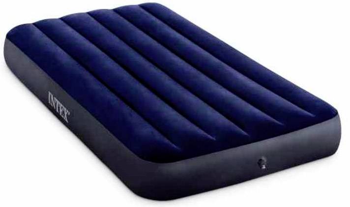 Intex 64757 Classic Down Matelas gonflable (L x l x H) 191 x 99 x 25 mm bleu