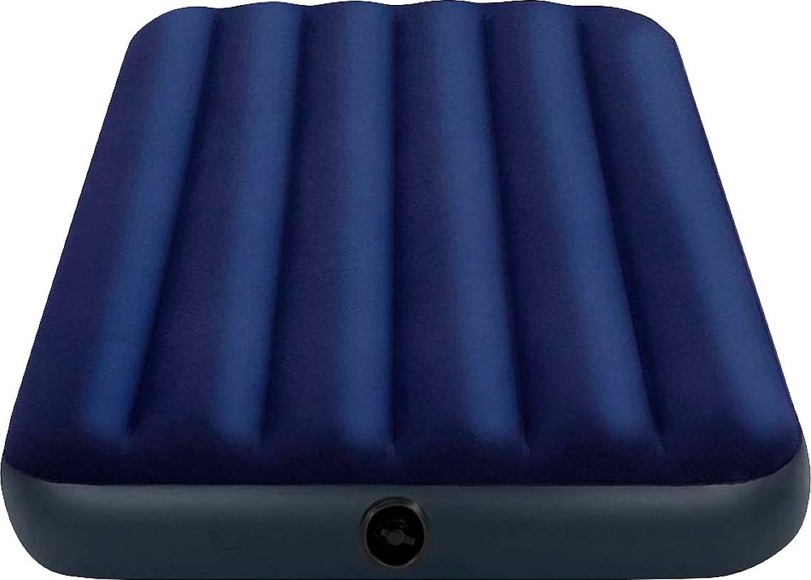 Intex 64757 Classic Down Matelas gonflable (L x l x H) 191 x 99 x 25 mm bleu