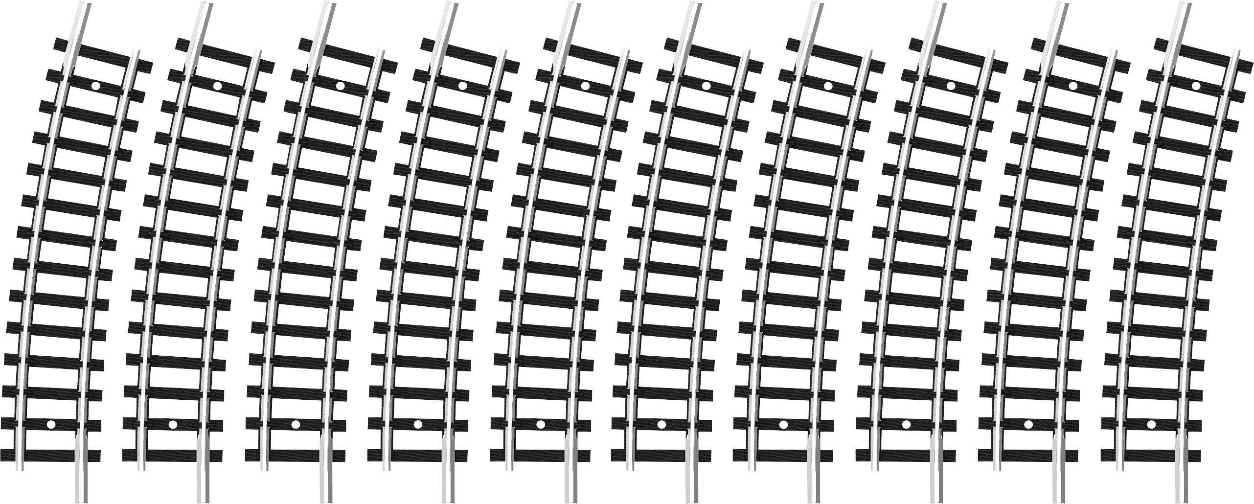 14911 (N) Voie Minitrix Rail courbe 15 ° 261.8 mm 10 pc(s)