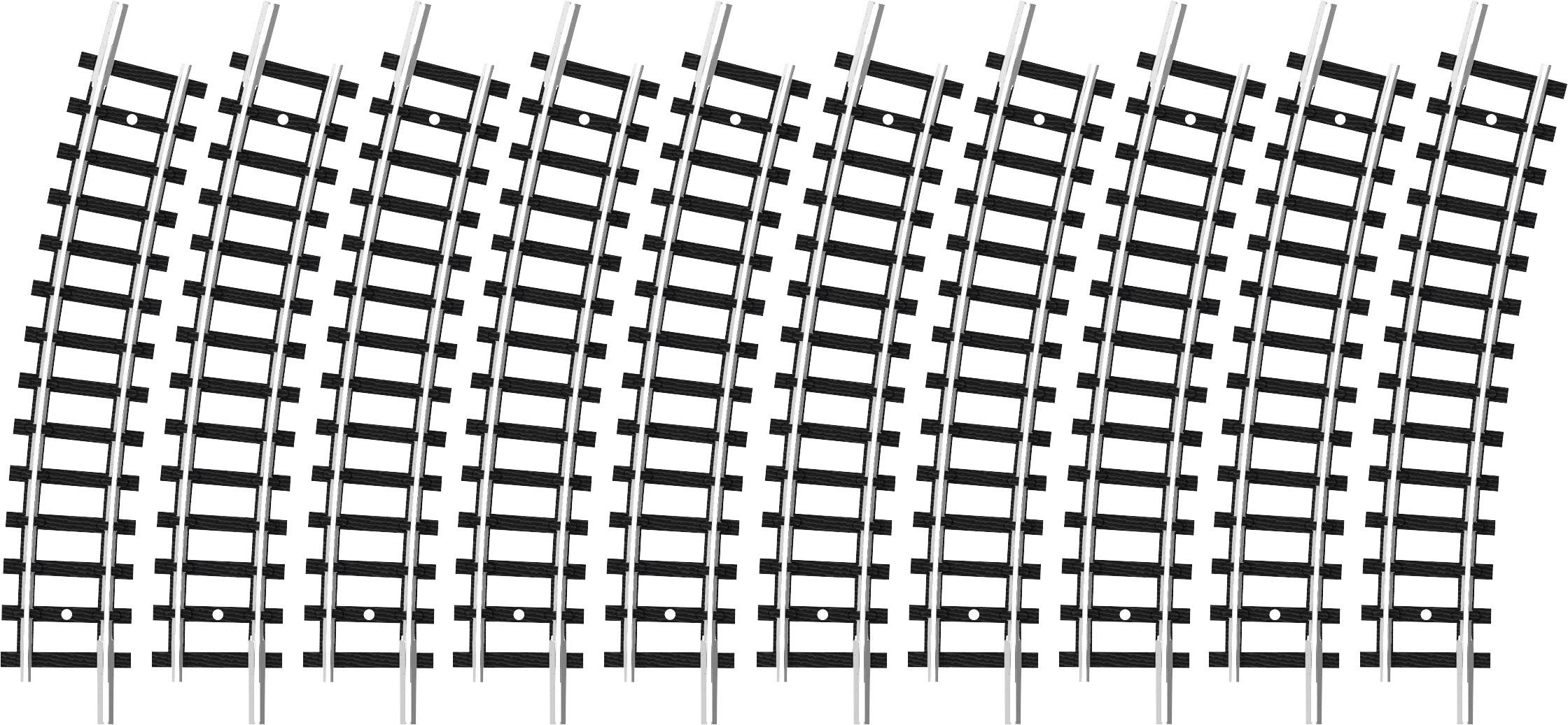 14921 (N) Voie Minitrix Rail courbe 15 ° 295.4 mm 10 pc(s)