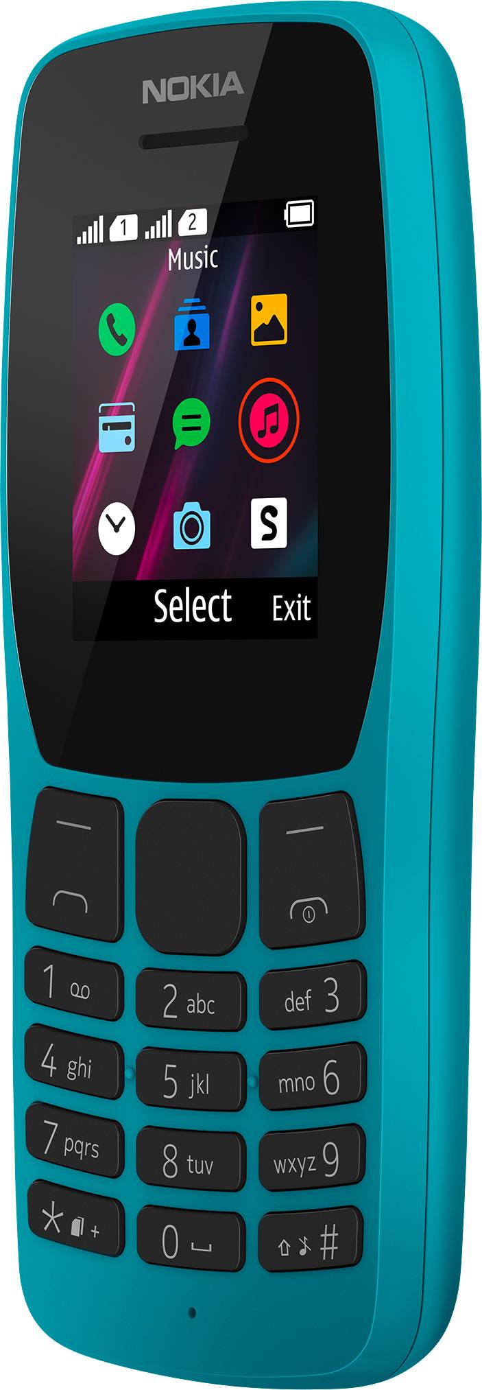 Nokia 110 Téléphone portable double SIM bleu mer