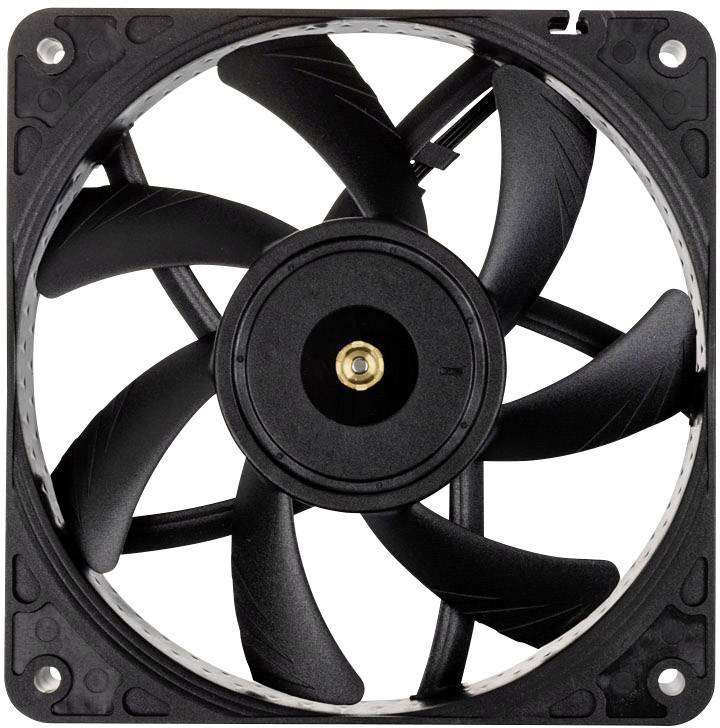 Noctua NF-A12x15 PWM chromax.black.swap Ventilateur pour PC noir (l x H x P) 120 x 120 x 15 mm