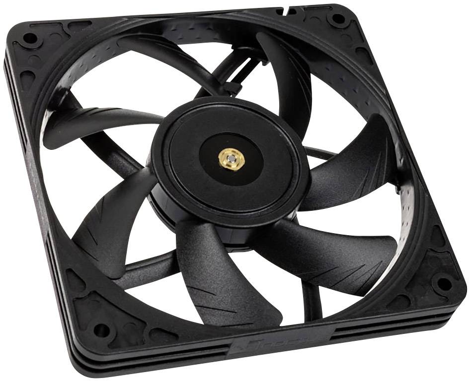 Noctua NF-A12x15 PWM chromax.black.swap Ventilateur pour PC noir (l x H x P) 120 x 120 x 15 mm