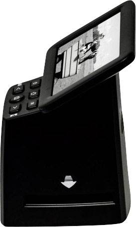 Scanner de diapositives, Scanner de négatifs Reflecta x33-Scan 4608 x 3072 écran intégré, lecteur de carte mémoire