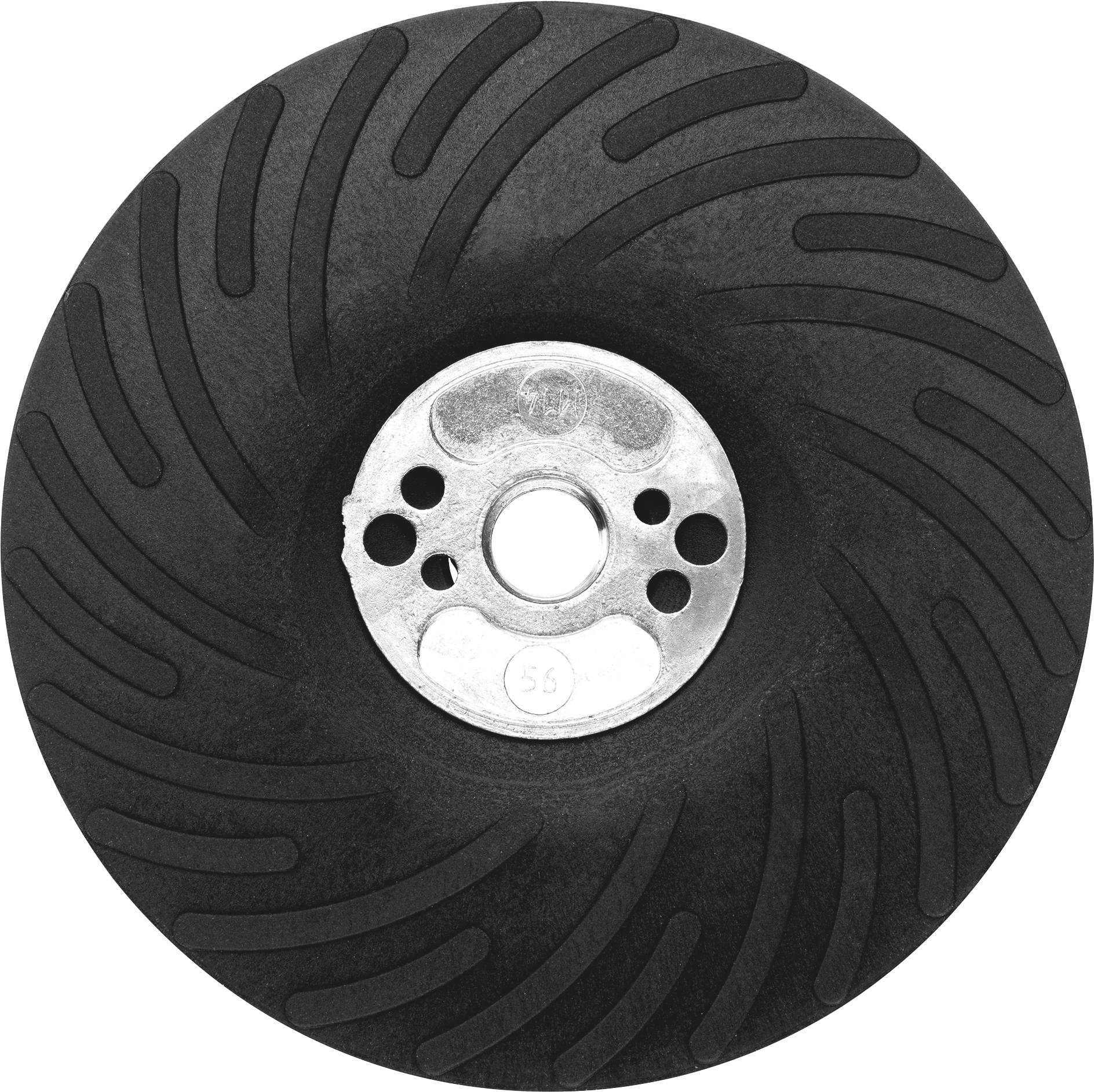 Metabo 626455000 Plateau de support 115 mm M 14 avec ailettes de refroidissement Diamètre 115 mm