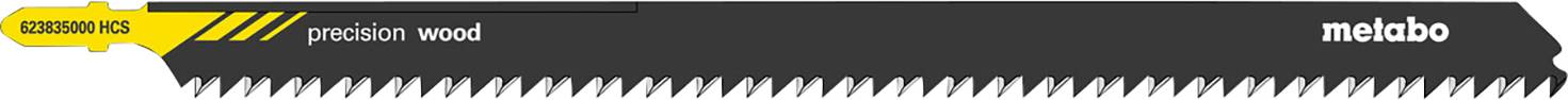 Metabo 623835000 Lames de scie sauteuse PRECISION WOOD 3 pc(s)