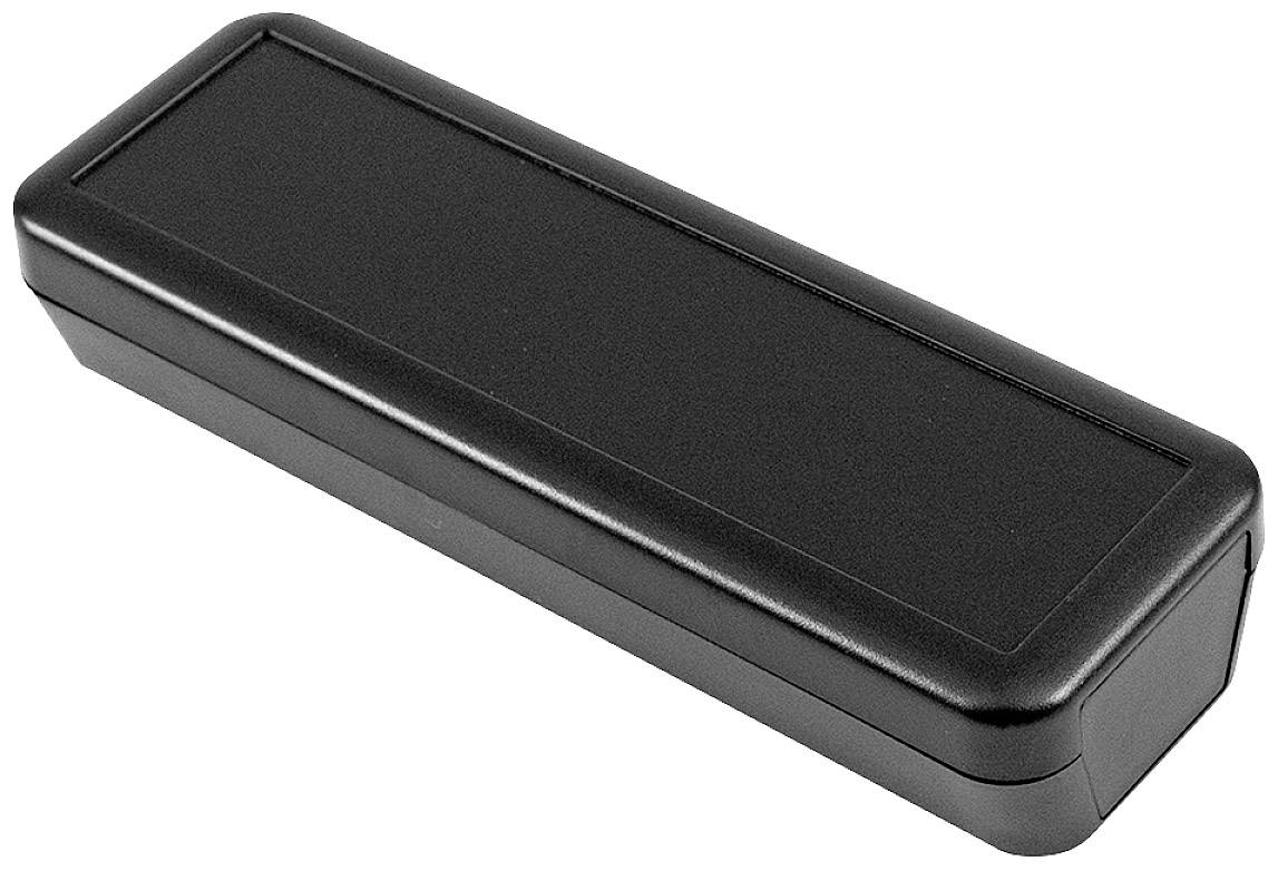 Hammond Electronics 1552D5BK Boîtier portatif 150 x 50 x 30 plastique ABS noir 1 pc(s)