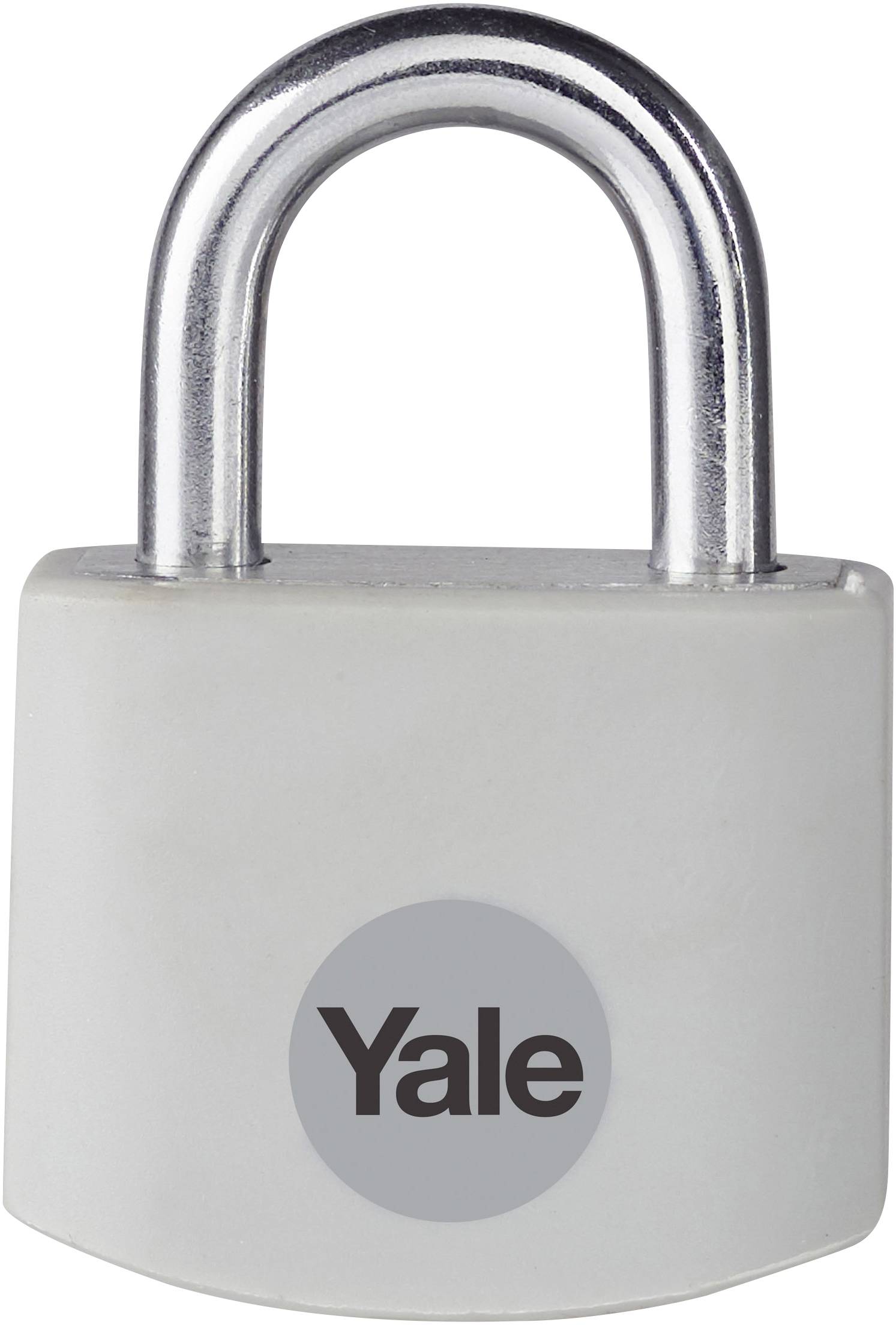 YALE YE3B/25/112/1GR Cadenas 25 mm gris avec serrure à clé