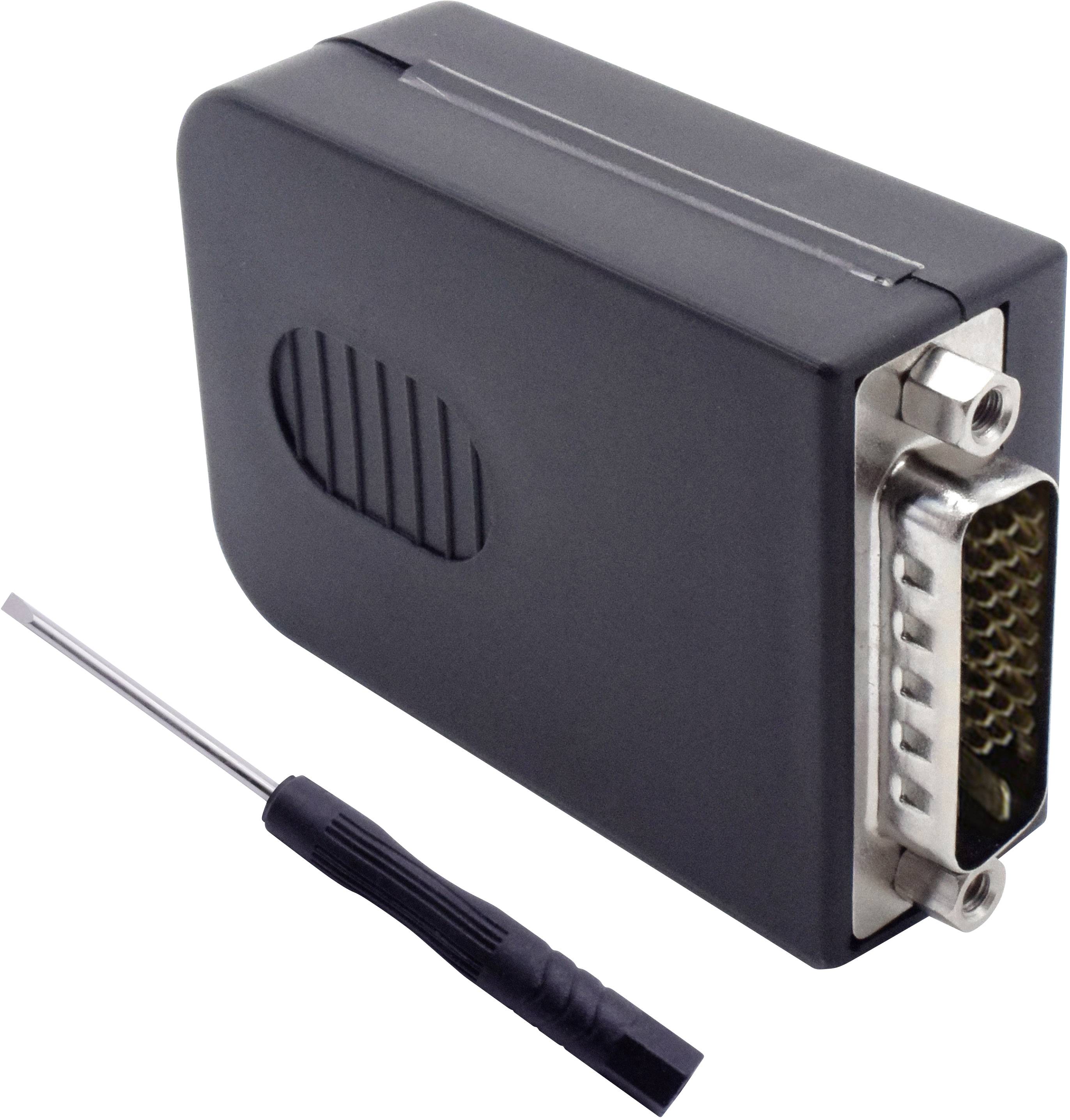 Quadrios 2001C225 DVI mâle, droit Nombre de pôles: 26 noir 1 pc(s)