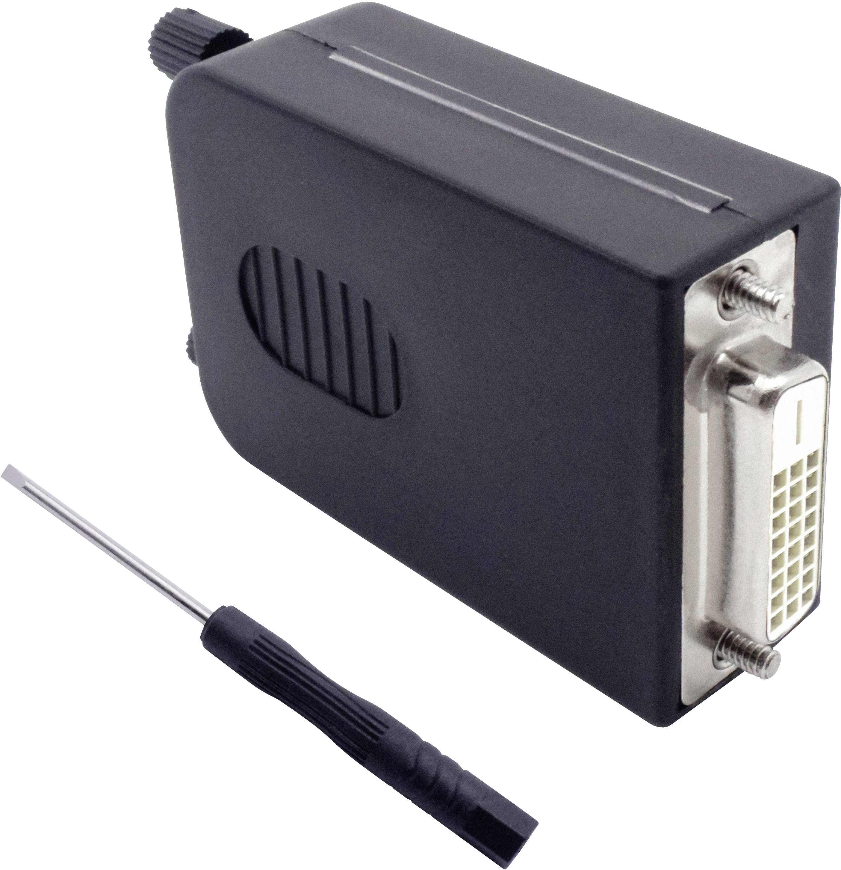 Quadrios 2001C228 DVI femelle, droit Nombre de pôles: 26 noir 1 pc(s)