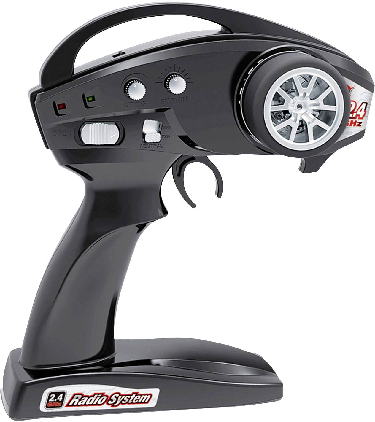 Amewi SC12 argent brushed 1:12 Auto RC électrique Short course 4 roues motrices (4WD) prêt à fonctionner (RtR) 2,4 GHz avec accu