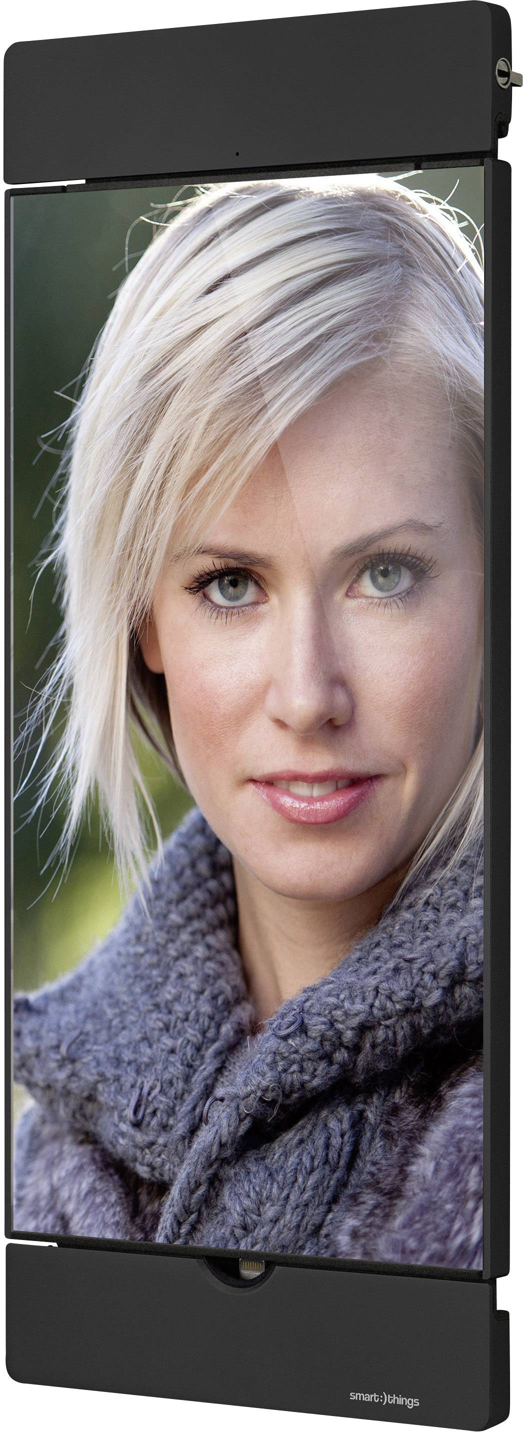 Smart Things sDock s21 Support mural iPad noir Adapté aux modèles Apple: iPad Air (3e génération), iPad Pro 10.5, iPad 10.2 (2019)