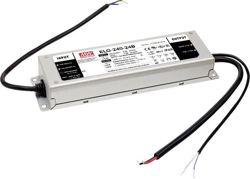 Driver de LED Mean Well à tension constante, à courant constant 240.3 W 4.45 A 54 V/DC montage sur des surfaces inflammables
