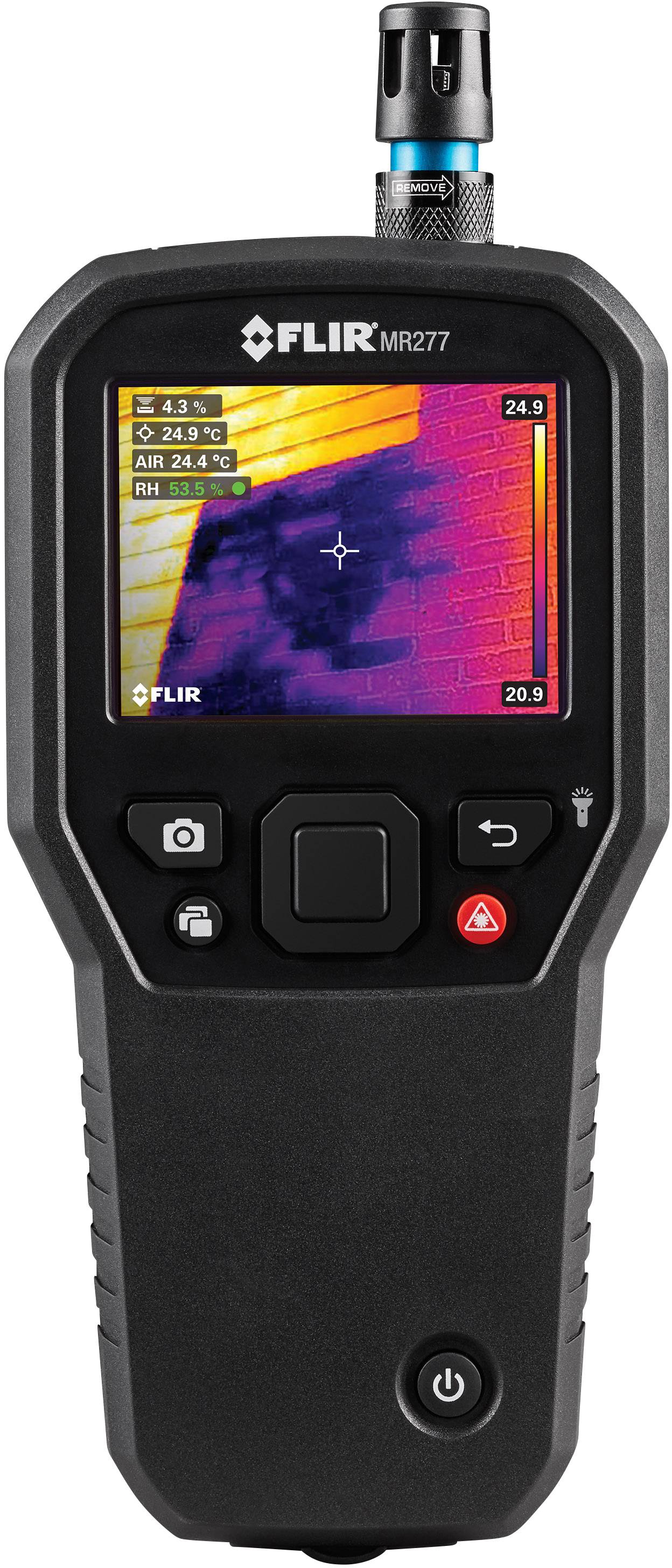 Humidimètre pour matériaux FLIR MR277 caméra thermique intégrée, mesure de température, mesure sans contact IR
