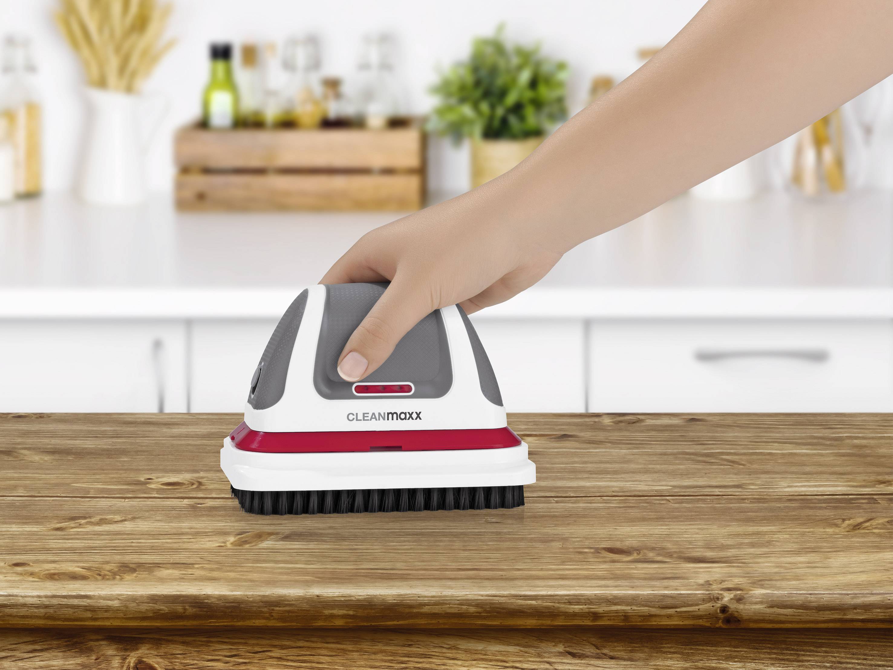 CleanMaxx 01406 Akku-Scheuerbürste