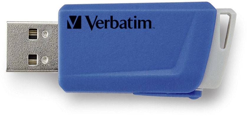 Verbatim V Store N CLICK Clé USB 32 GB rouge, bleu 49308 USB 3.1 (Gen 1)