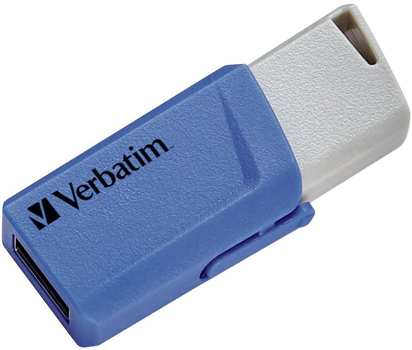 Verbatim V Store N CLICK Clé USB 32 GB rouge, bleu 49308 USB 3.1 (Gen 1)