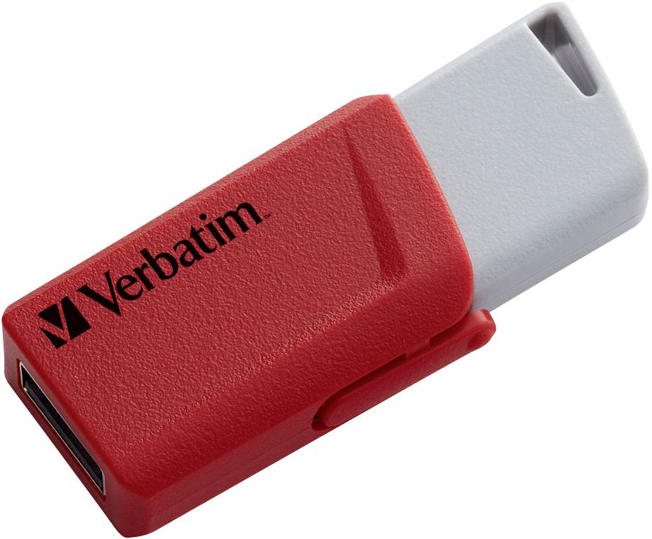 Verbatim V Store N CLICK Clé USB 32 GB rouge, bleu 49308 USB 3.1 (Gen 1)